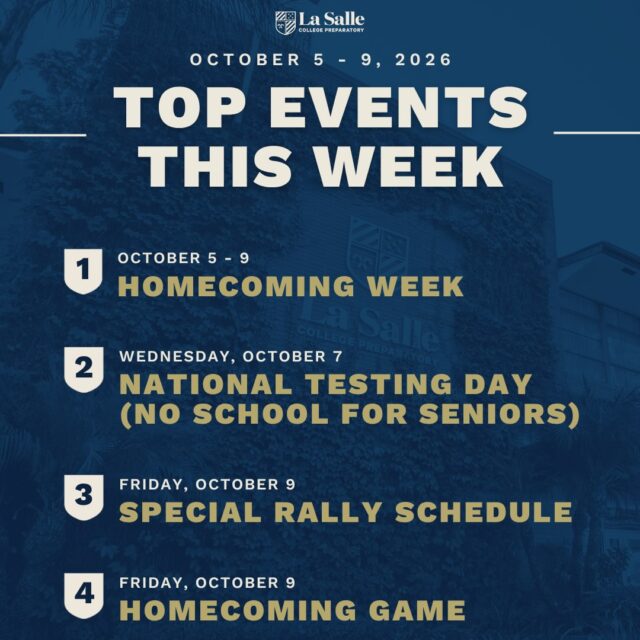 Happy Sunday, Lancers! Homecoming Week has officially arrived, and we’ve got an exciting lineup ahead. Here’s what’s happening this week:…