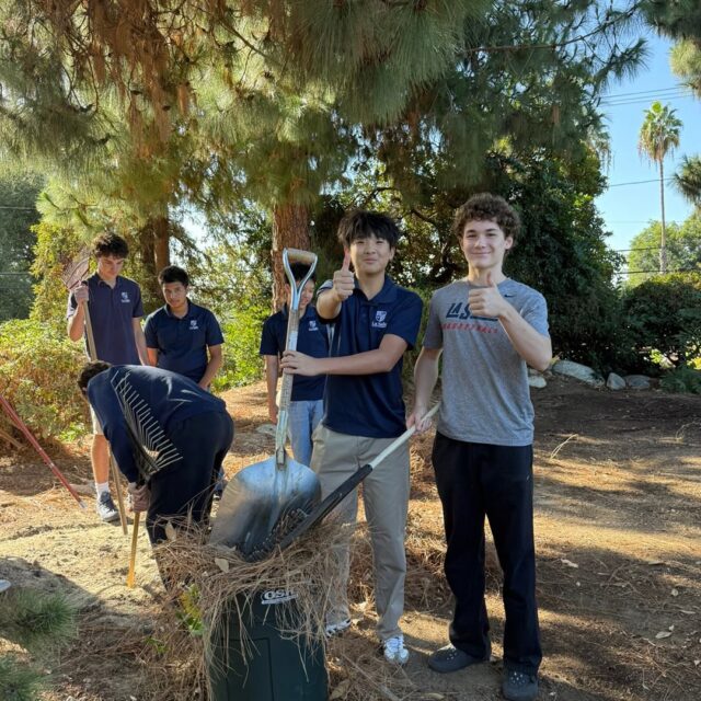The Class of 2029 took part in their Sophomore Service Day, putting our Lasallian mission into practice by serving others…