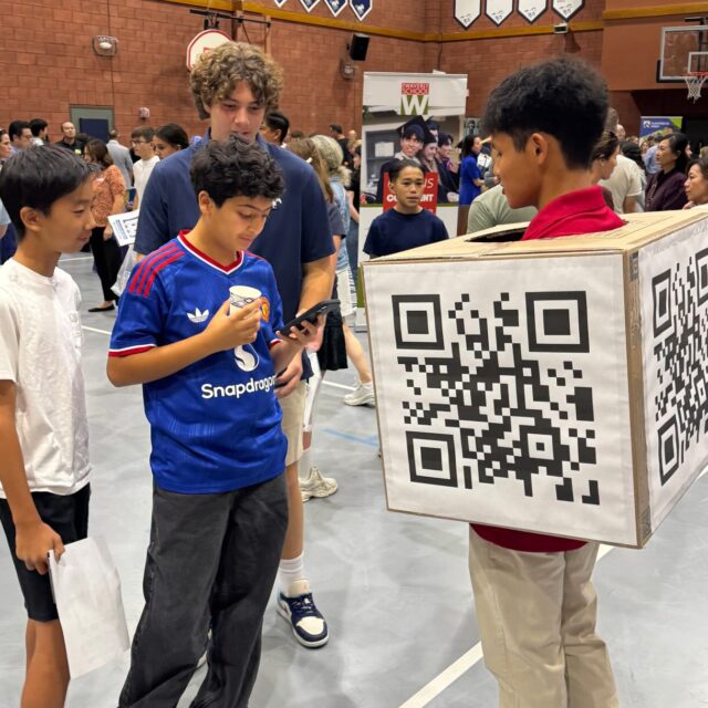 Our Open House marketing strategy: make the QR code impossible to miss